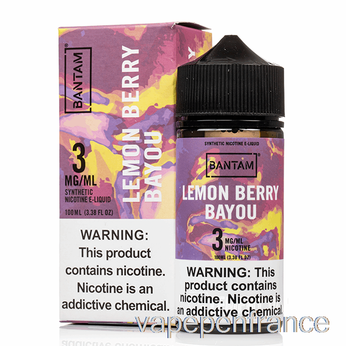 Bayou Aux Baies De Citron - Vape Bantam - Stylo Vape 100 Ml 3 Mg